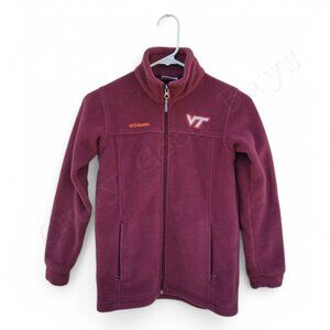 Columbia Virginia Tech VT Full Zip Fleece Jacket, Youth Medium